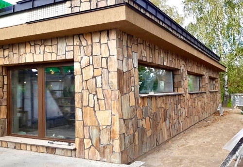 Плитняк кора дерева для фасада купить в Сахалинской области