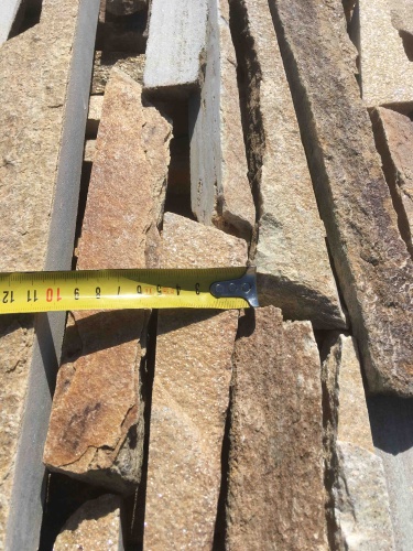 Горбушка златолит золотистый для облицовки купить в Сахалинской области