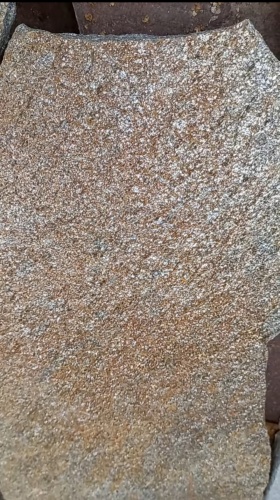 Плитняк златолит серебристый для цоколя, отмостки купить в Сахалинской области